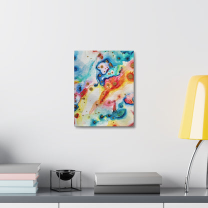 Blue Sky Angel Stretched Canvas