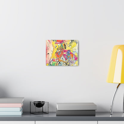 Colorful Abstract Canvas Gallery Wraps 10″ x 8″ 1.25"