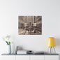 Rockefeller Plaza Canvas Gallery Wraps 30″ x 24″ 1.25"