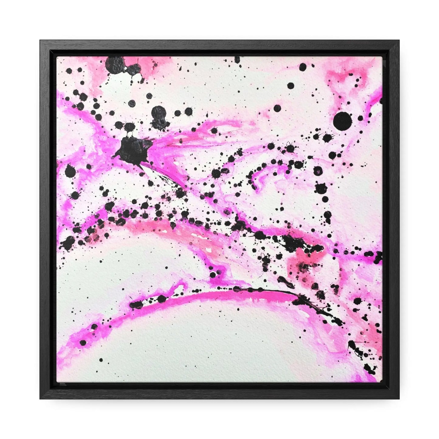 Neon Lightning Gallery Canvas Wraps, Square Frame 12″ x 12″ Premium Gallery Wraps (1.25″)