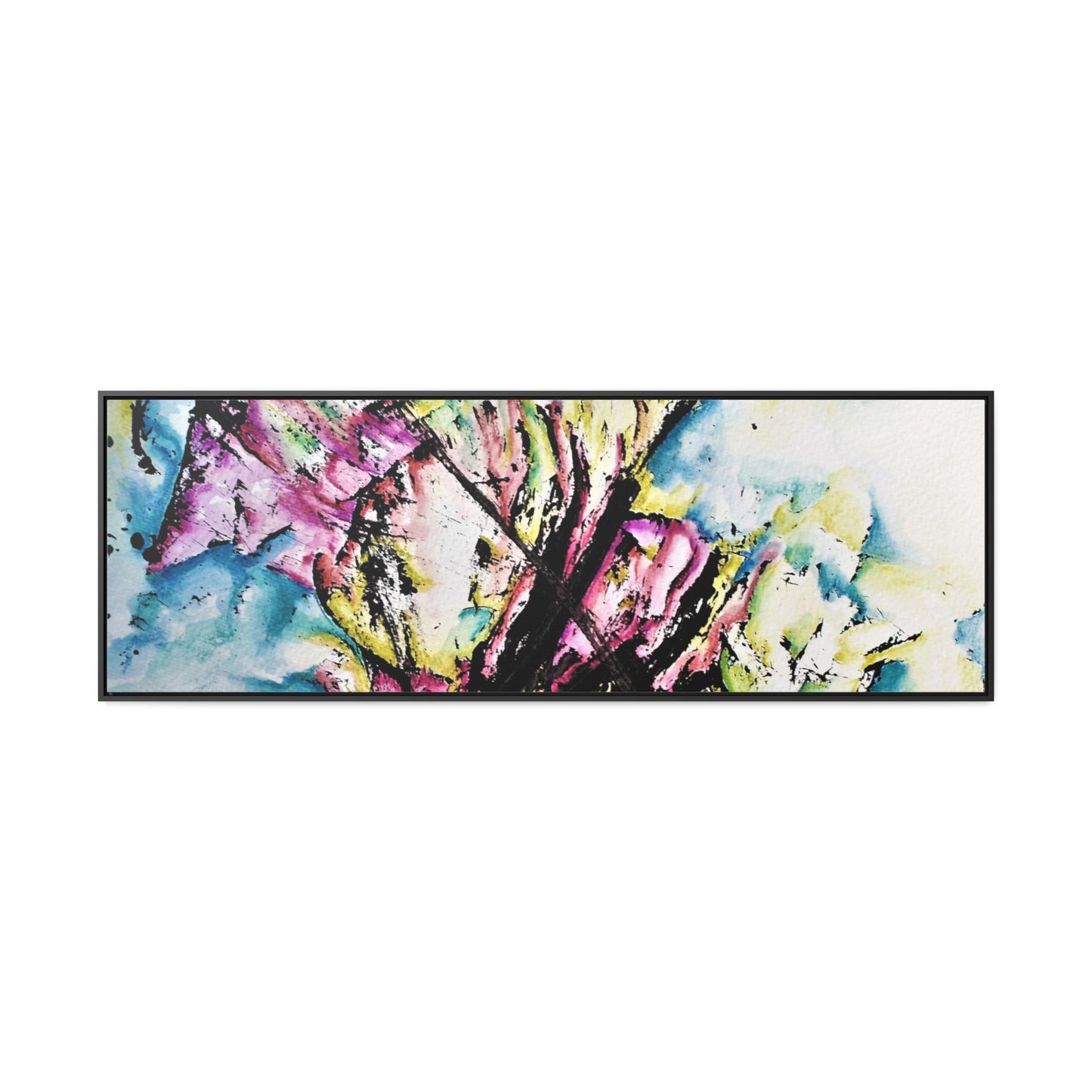 Kitty In Space Gallery Canvas Wraps, Horizontal Frame