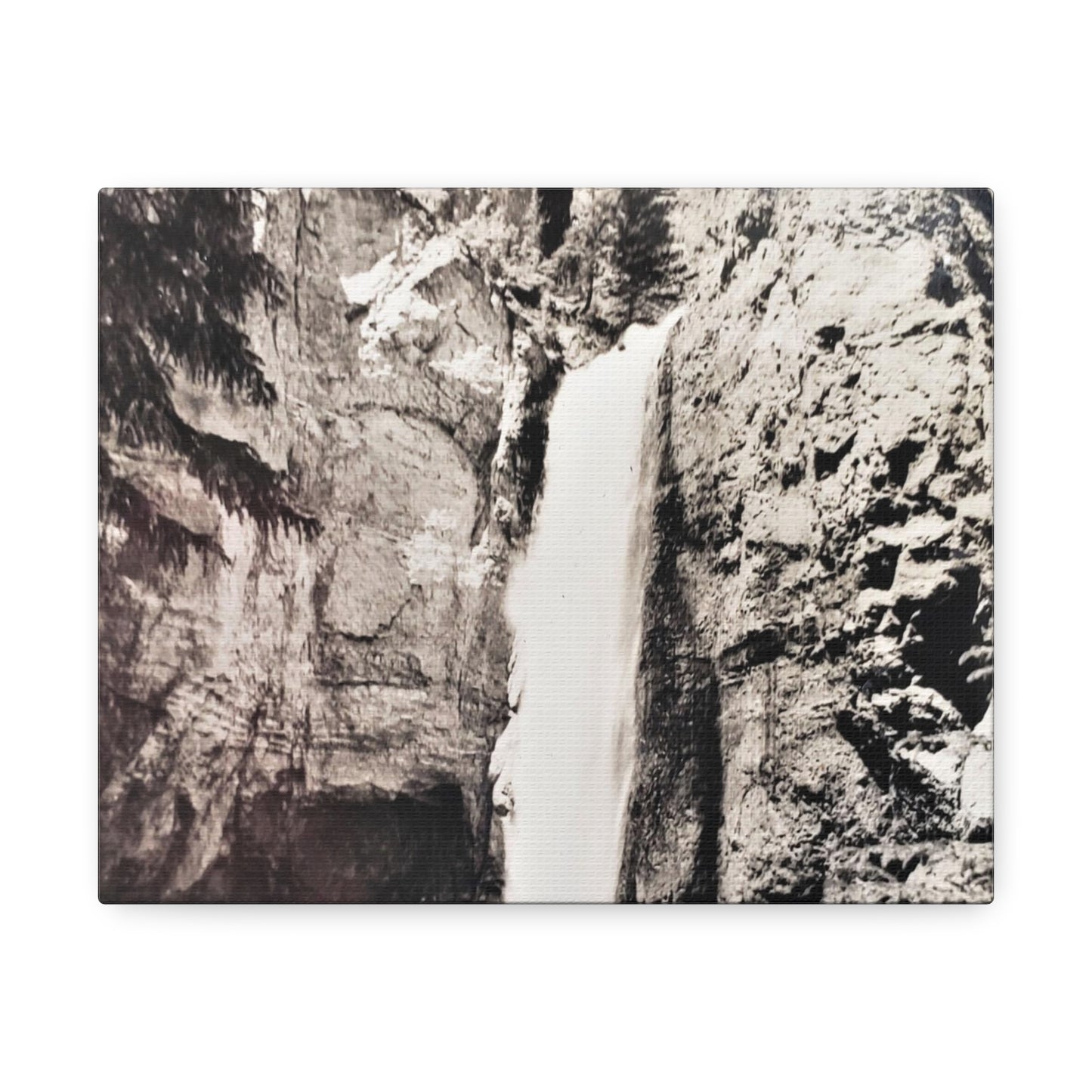 Tower Falls Yellowstone Stretched Canvas