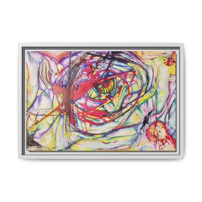 The Eye Framed Art Print - Kia Day Design