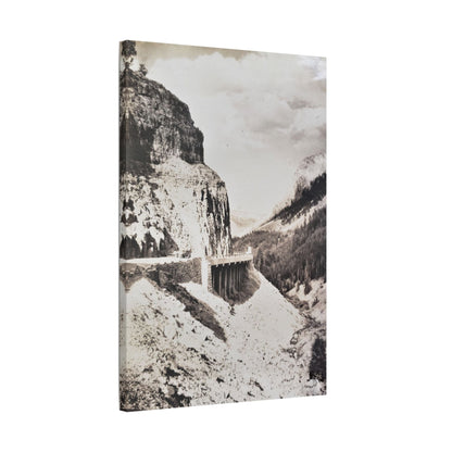 Golden Gate Canyon Colorado Satin Canvas Stretched