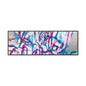 Pink Jellyfish Gallery Canvas Wraps, Horizontal Frame 60″ x 20″ Walnut 1.25"