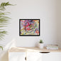 The Eye Framed Art Print - Kia Day Design