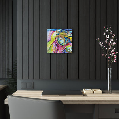 Mothers Face Acrylic Prints 12″ x 12″ Glossy