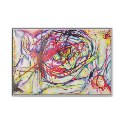 The Eye Framed Art Print - Kia Day Design