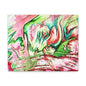 Pink Forest Stretched Canvas 1.5" 10″ x 8″