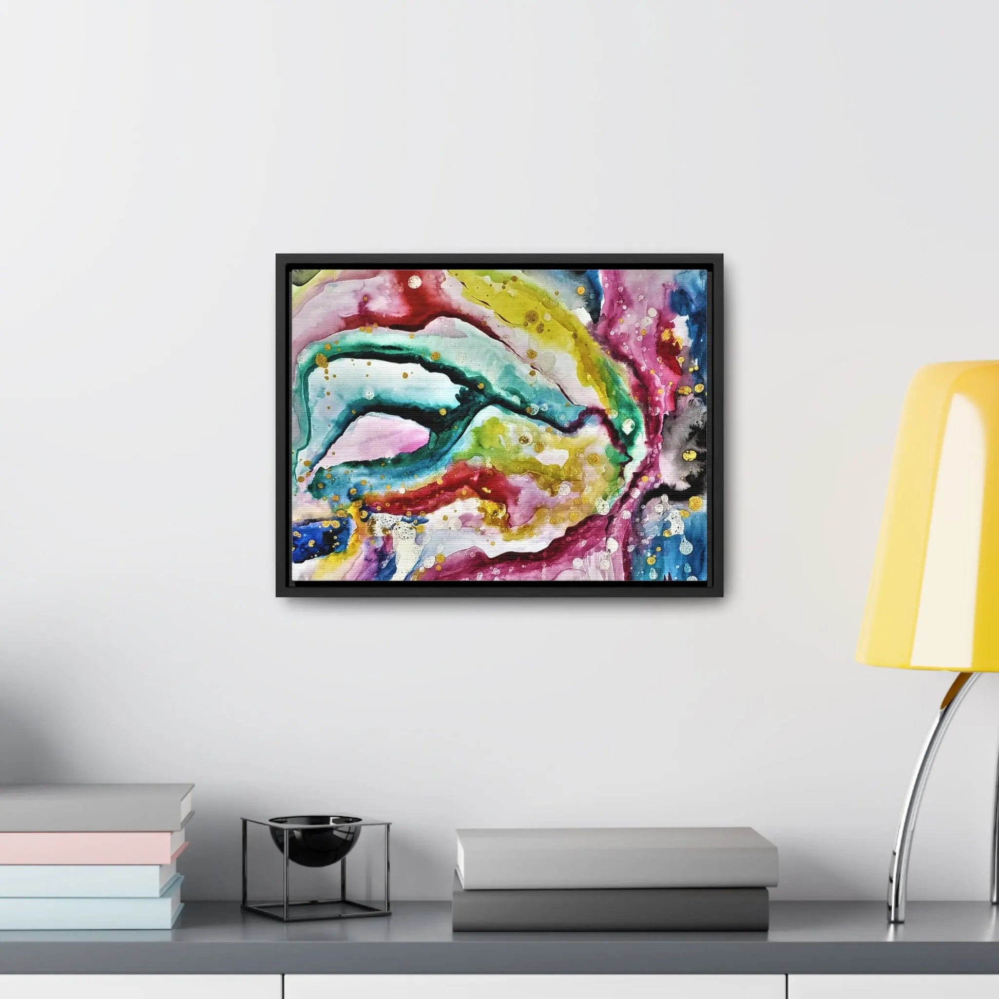 Cosmic Face Gallery Canvas Wraps, Horizontal Frame