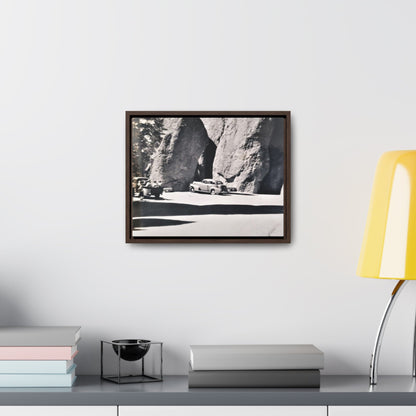 At the Needles Gallery Canvas Wraps Horizontal Frame 14″ x 11″ Walnut Premium Gallery Wraps (1.25″)