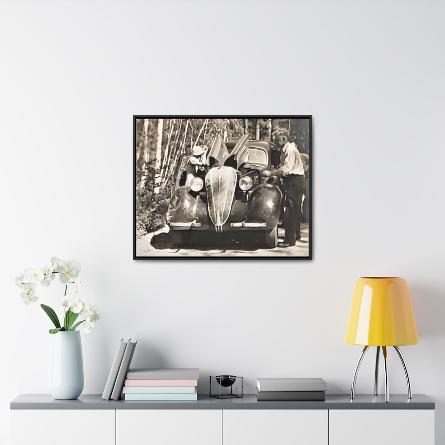 After The Black Hills 1939 Gallery Canvas Wraps, Horizontal Frame