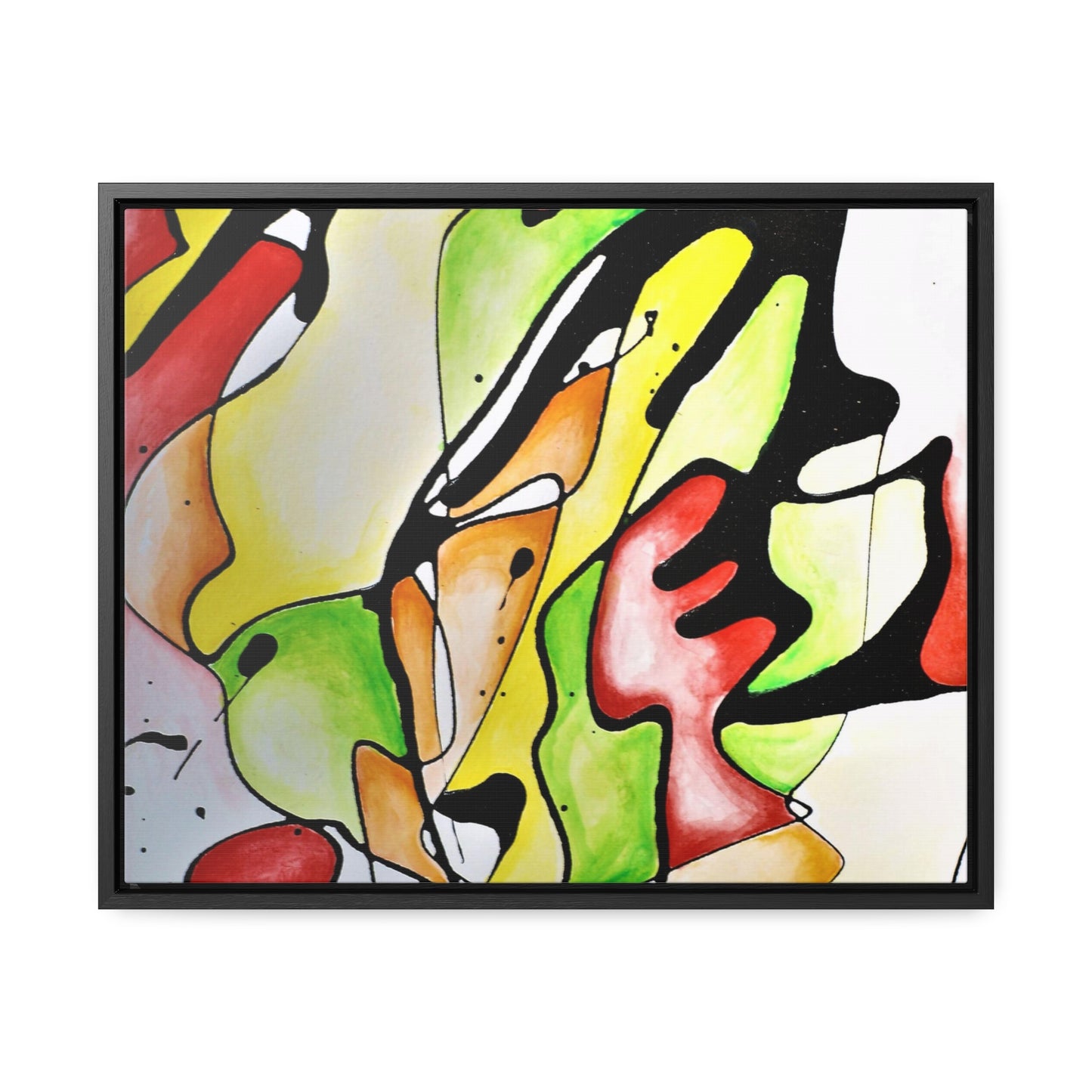 Red Mushroom Gallery Canvas Wraps, Horizontal Frame