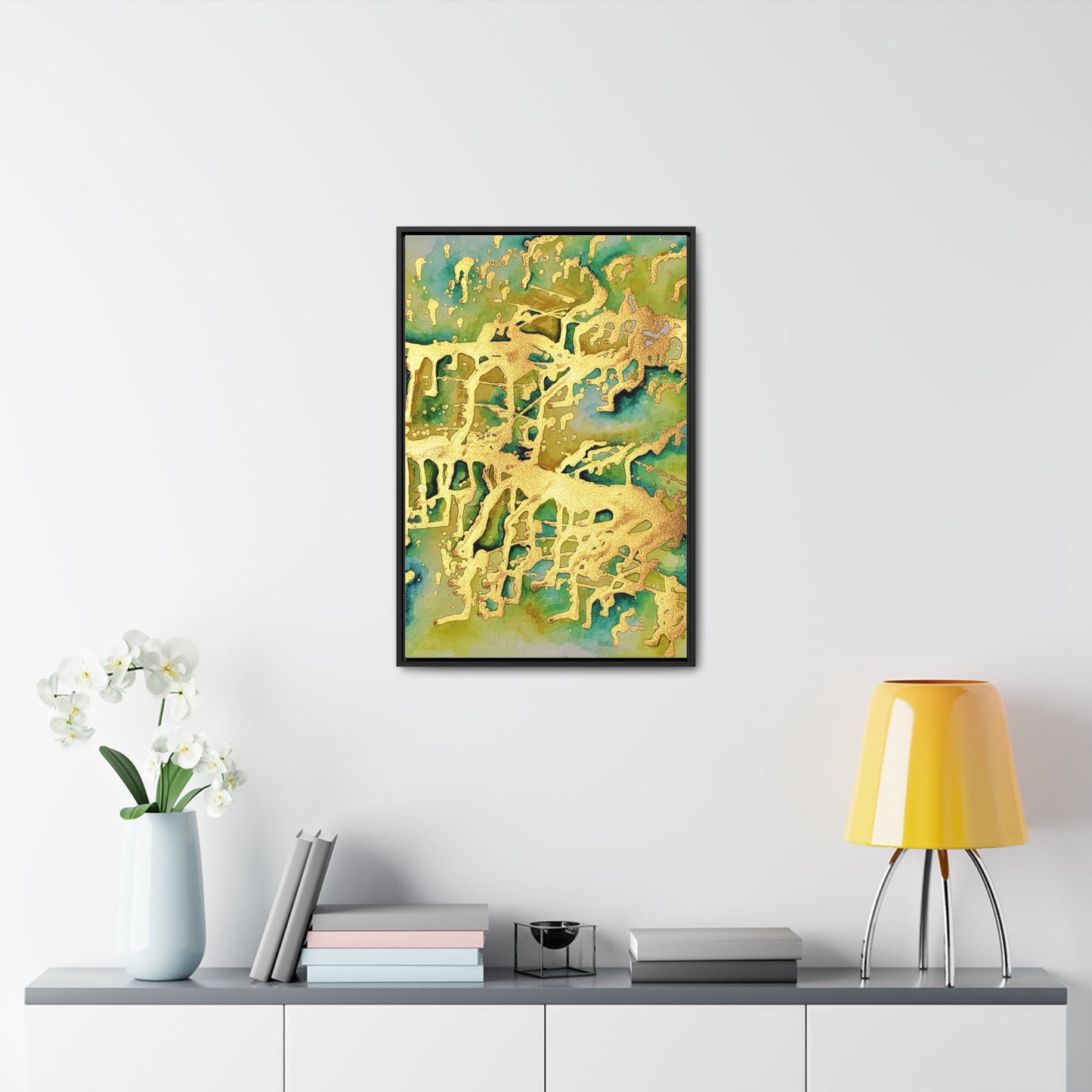 Acid Rain Gallery Canvas Wraps, Vertical Frame