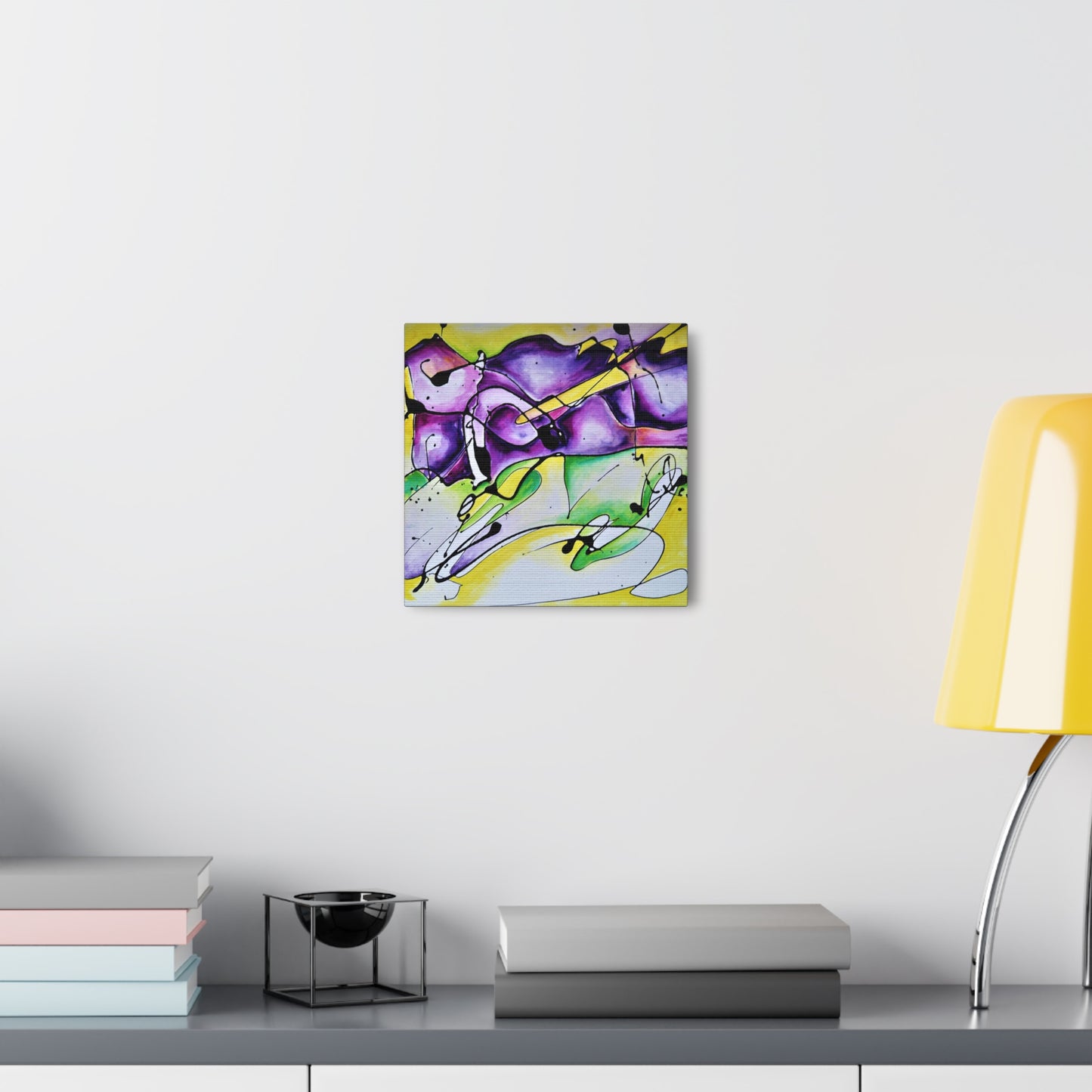 Purple Mountains Canvas Gallery Wraps