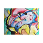 3rd Eye Sundae Satin Canvas Stretched - Kia Day Design