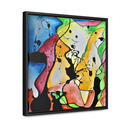 Space Judy Gallery Canvas Wraps, Square Frame