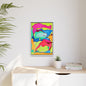 Kool Kid Matte Canvas Framed - Kia Day Design
