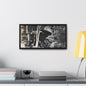 Narada Falls Yellowstone Gallery Canvas Wraps Horizontal Frame 20″ x 10″ Black 1.25"