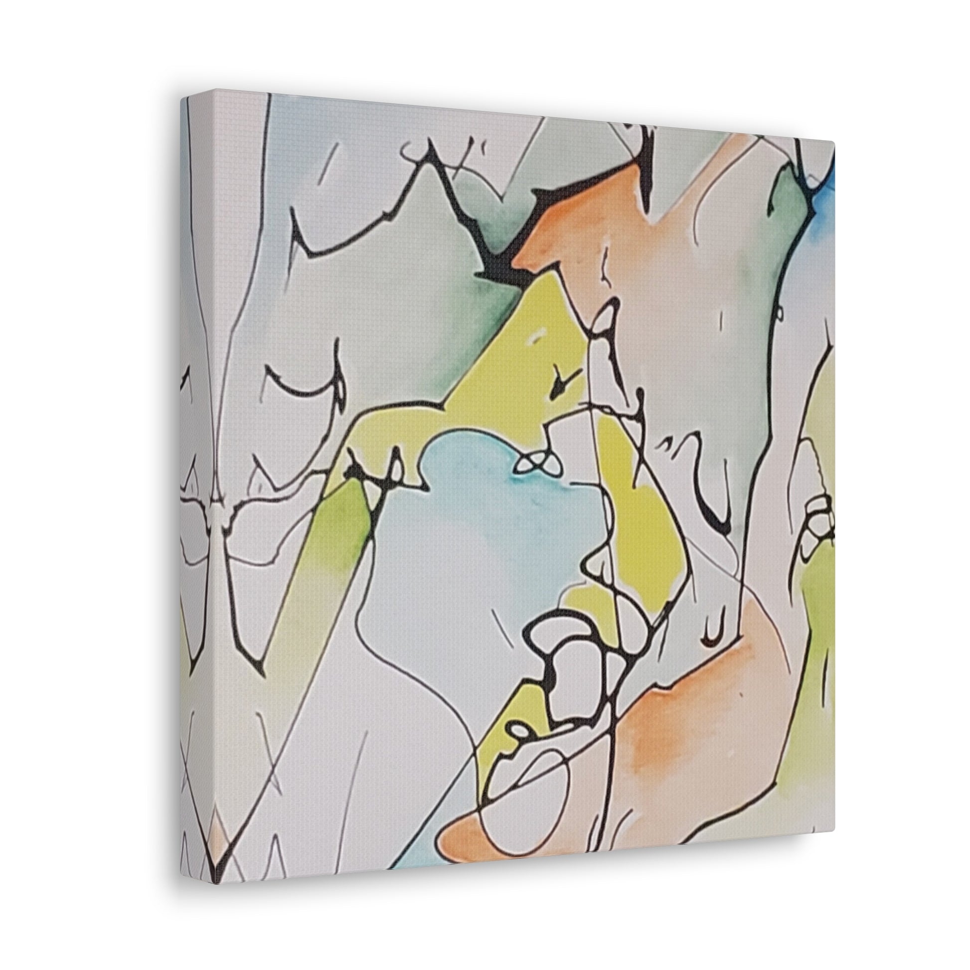 Misty Mountains Canvas Gallery Wraps