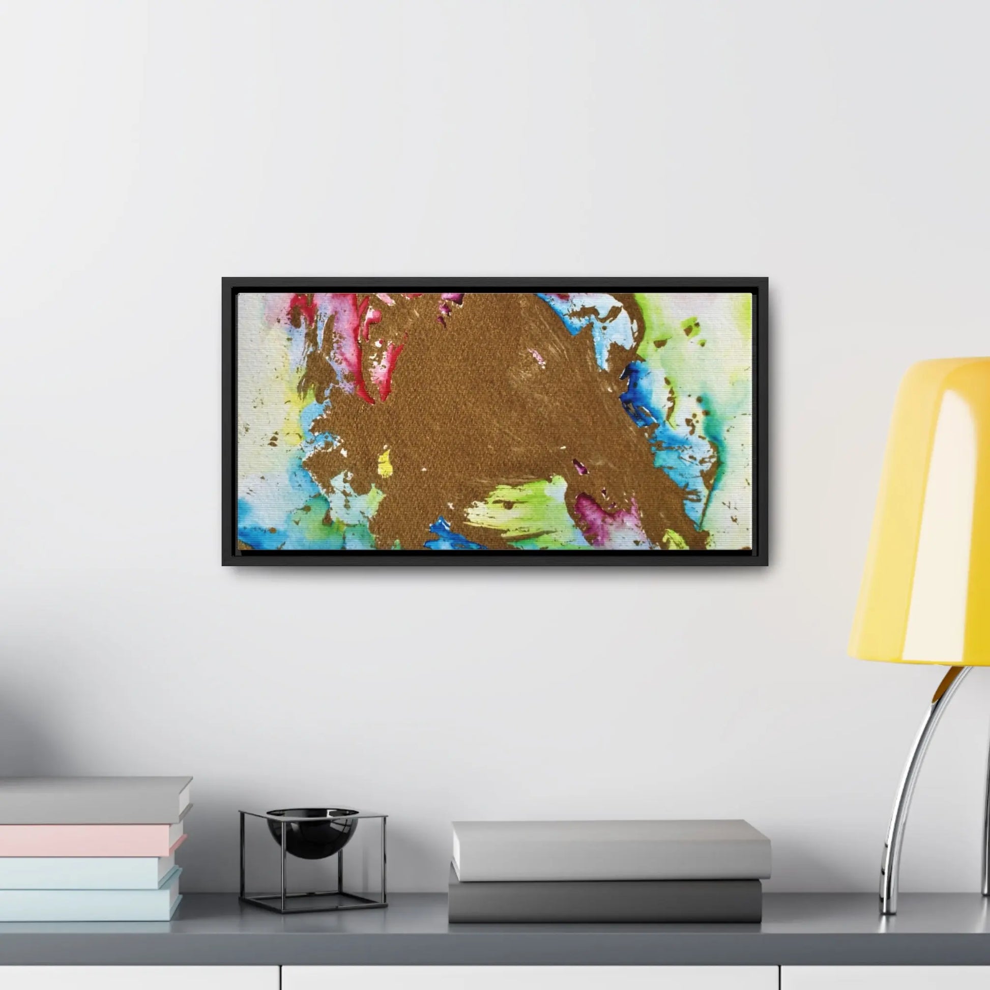 Through The Vapor Gallery Canvas Wraps, Horizontal Frame