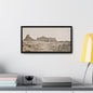 West Gallery Canvas Wraps Horizontal Frame 20″ x 10″ Black Premium Gallery Wraps (1.25″)
