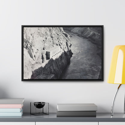 Boulder Dam Gallery Canvas Wraps Horizontal Frame 24″ x 16″ Black 1.25"