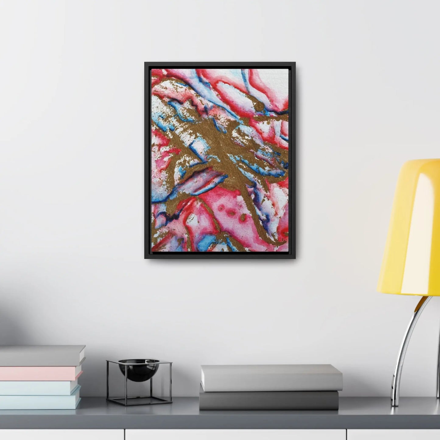 Abstract Love Gallery Canvas Wraps, Vertical Frame