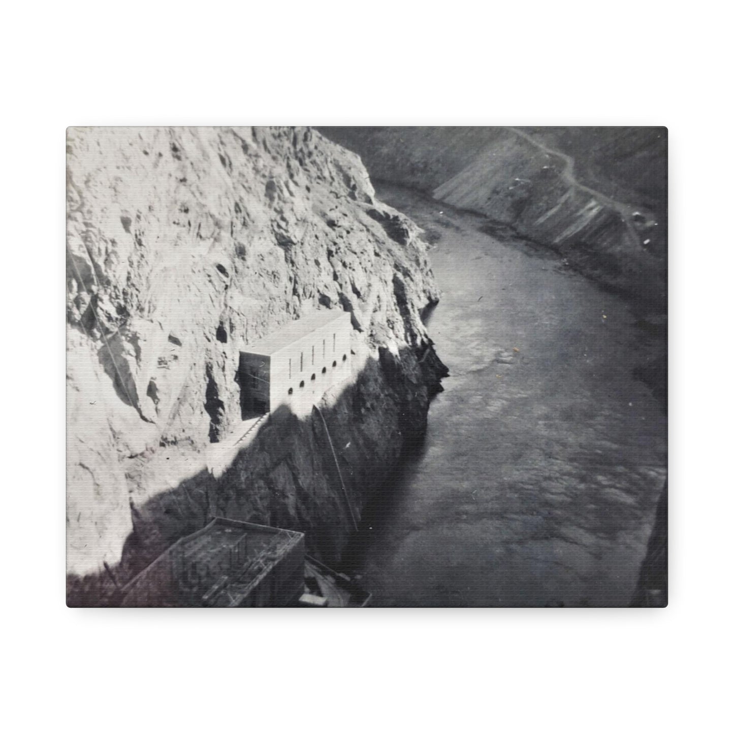 Boulder Dam Stretched Canvas