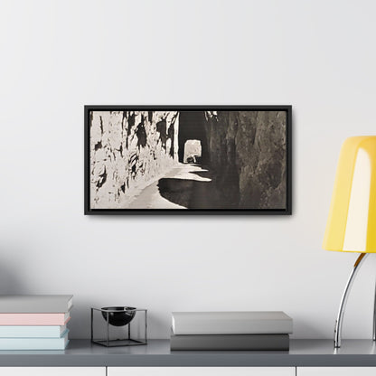 Tunnel at The Needles Gallery Canvas Wraps Horizontal Frame 20″ x 10″ Black Premium Gallery Wraps (1.25″)