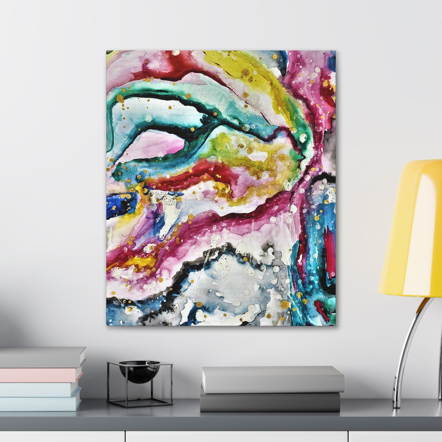 Cosmic Face Canvas Gallery Wraps