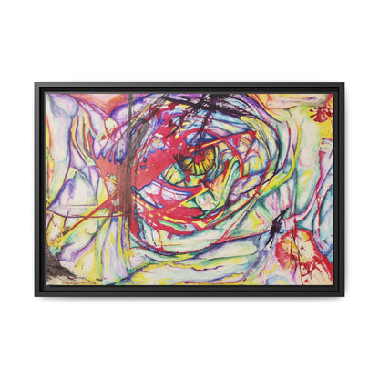 The Eye Framed Art Print - Kia Day Design