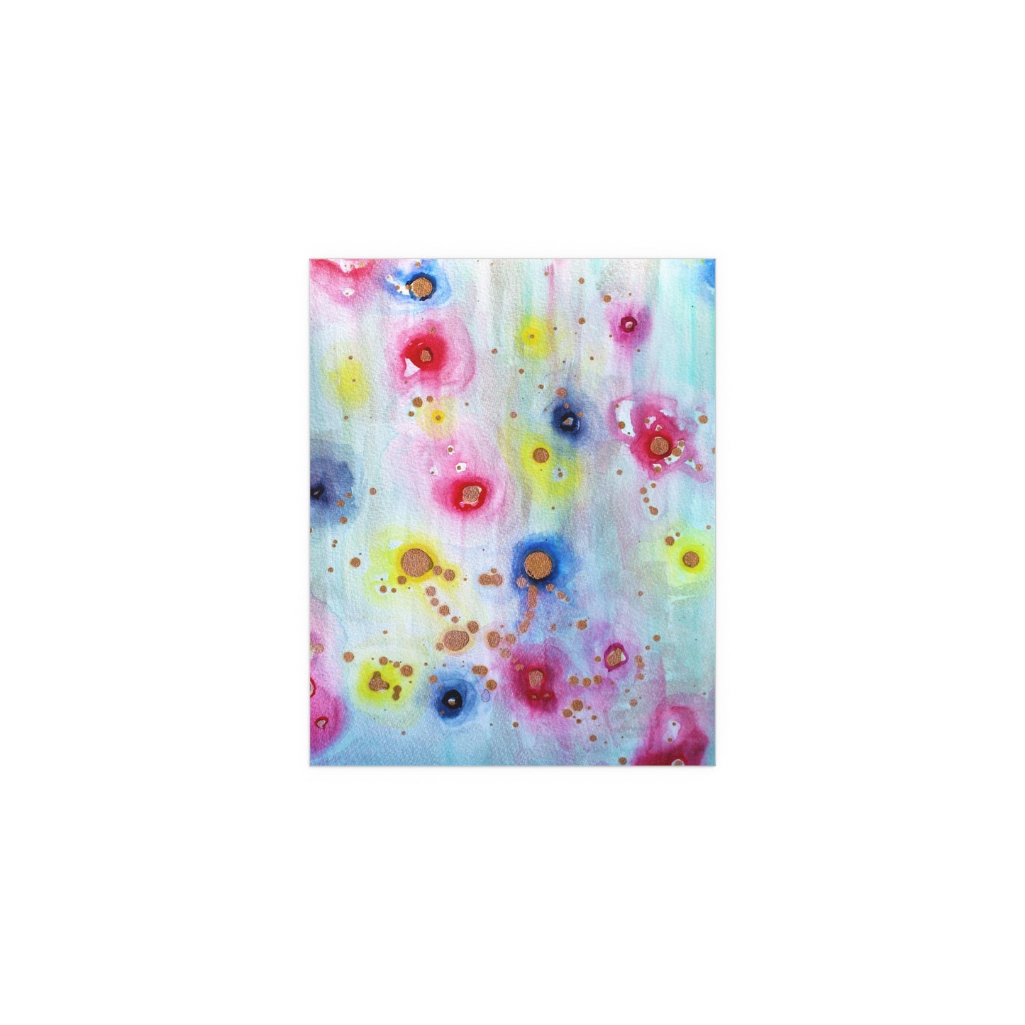 Raining Blooms Silk Posters