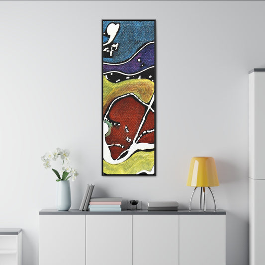 Strawberry Fields Forever Gallery Canvas Wraps Vertical Frame - 20″ x 60″ 1.25" - Canvas
