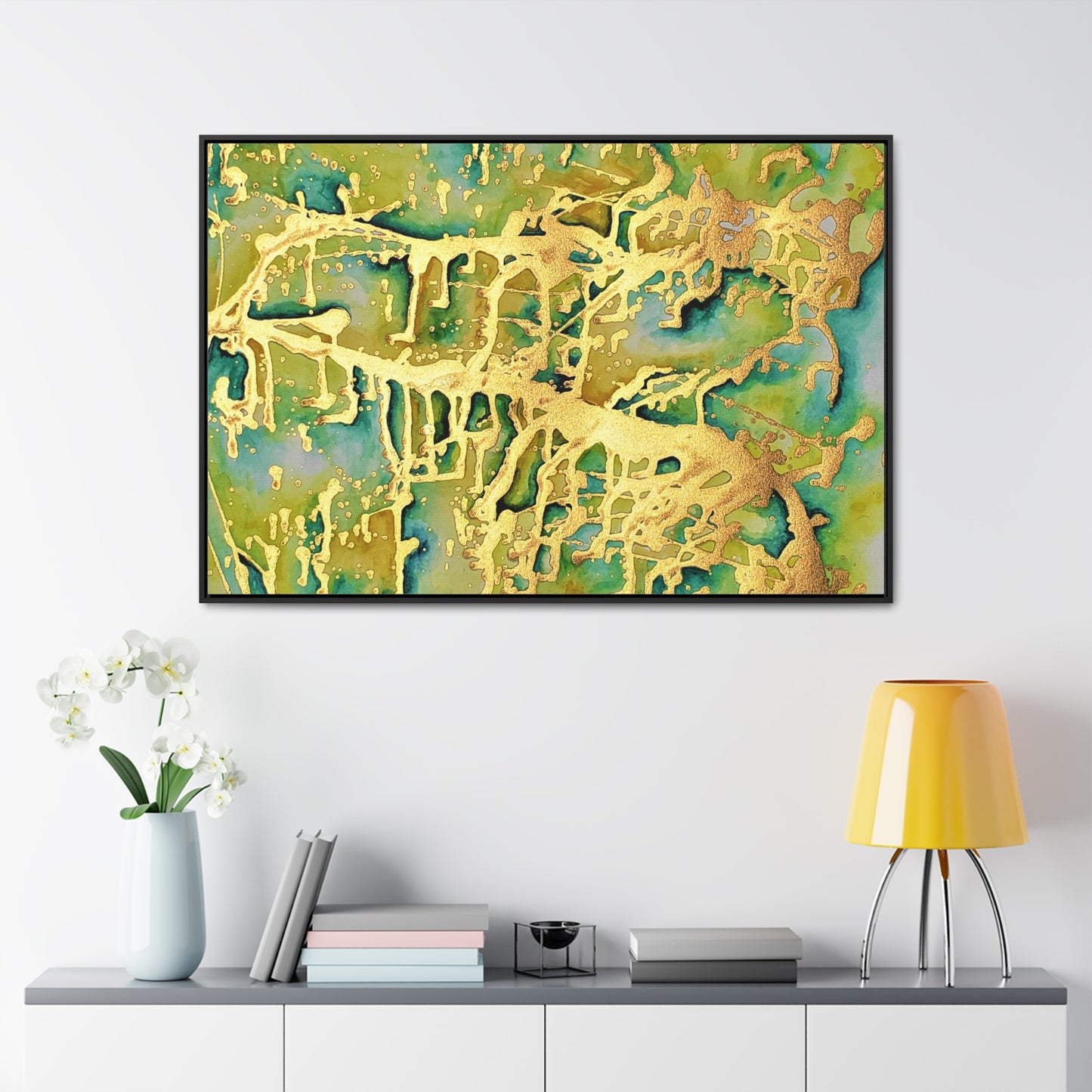 Acid Rain Gallery Canvas Wraps, Horizontal Frame