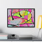 Pink Mouse Gallery Canvas Wraps Horizontal Frame 24″ x 16″ Black 1.25"