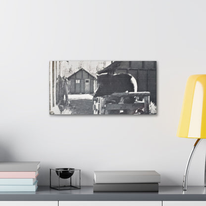 Yellowstone Bear Canvas Gallery Wraps 20″ x 10″ 1.25"