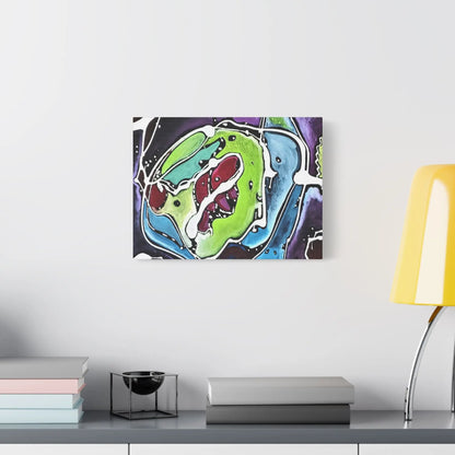 Alien Satin Canvas, Stretched