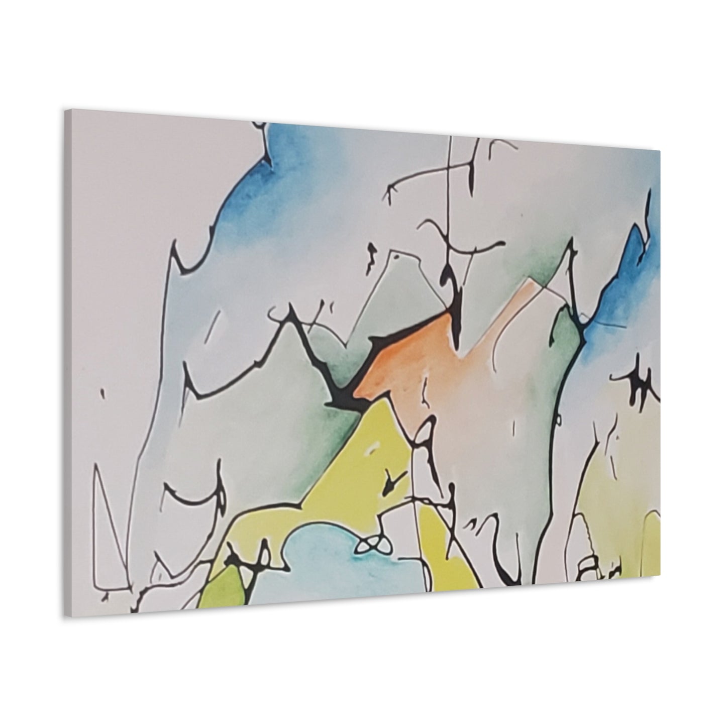 Misty Mountains Canvas Gallery Wraps