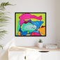 Kool Kid Matte Canvas Framed - Kia Day Design