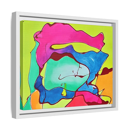 Kool Kid Matte Canvas Framed - Kia Day Design