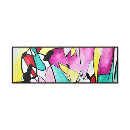 Glass Gallery Canvas Wraps, Horizontal Frame