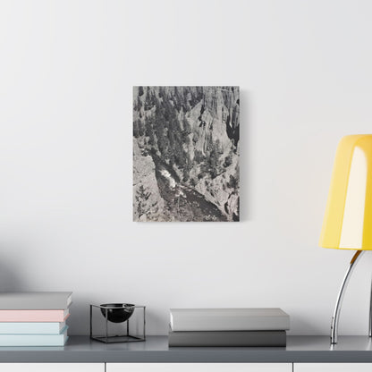 Cleopatras Needle Satin Canvas Stretched