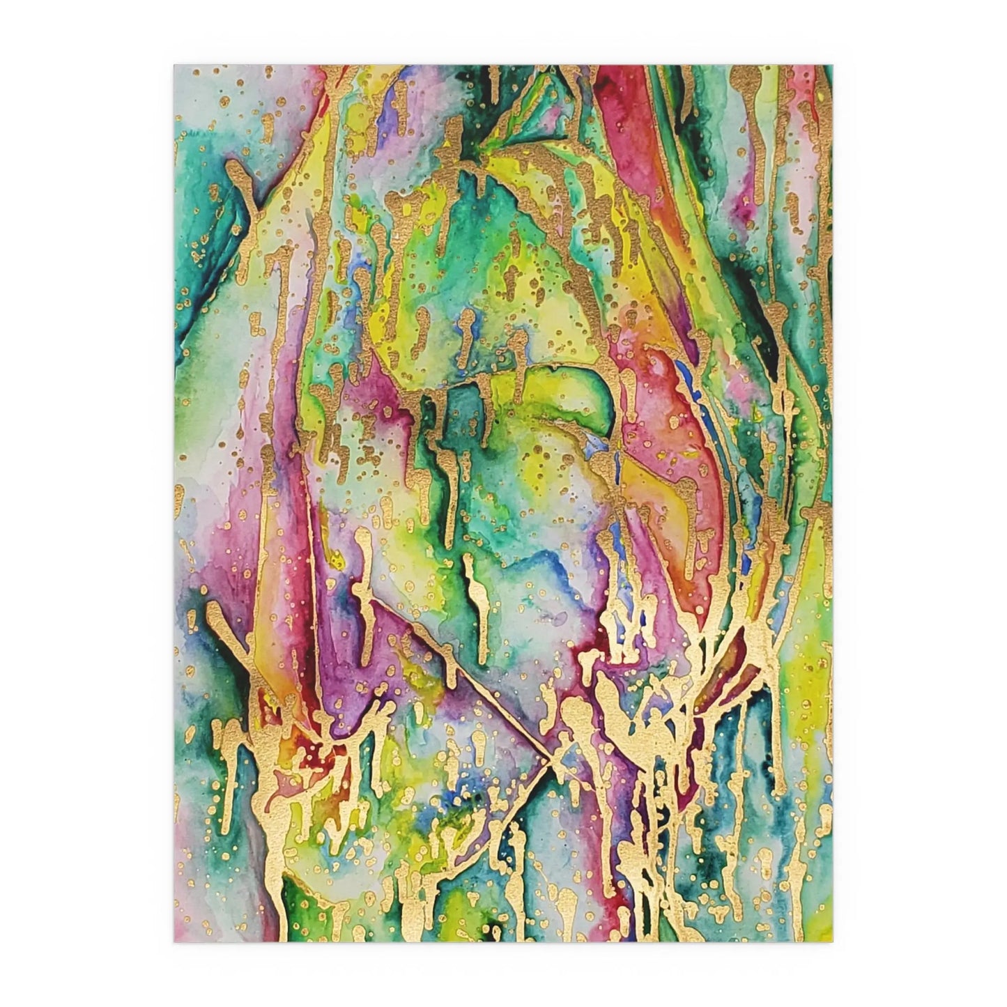 Acid Face Silk Posters 24" x 32" (Vertical) Semi Glossy