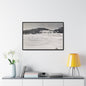 Mammoth Hot Springs Yellowstone Gallery Canvas Wraps Horizontal Frame 36″ x 24″ Black Premium Gallery Wraps (1.25″)