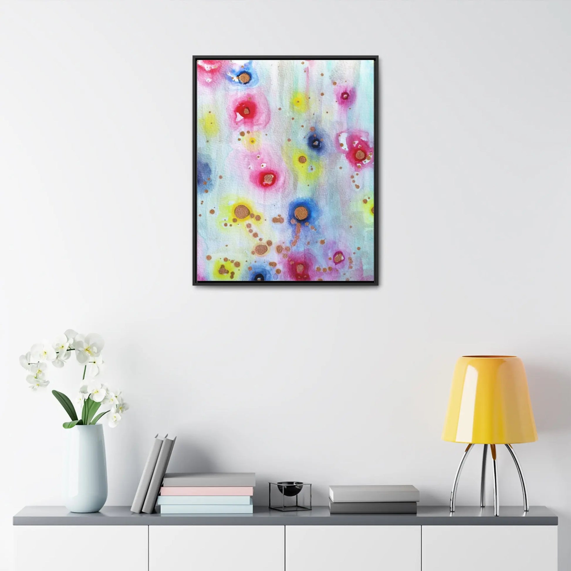 Raining Blooms Gallery Canvas Wraps, Vertical Frame