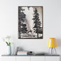 Castle Geyser Yellowstone Gallery Canvas Wraps Vertical Frame 30″ x 40″ Premium Gallery Wraps (1.25″) Walnut
