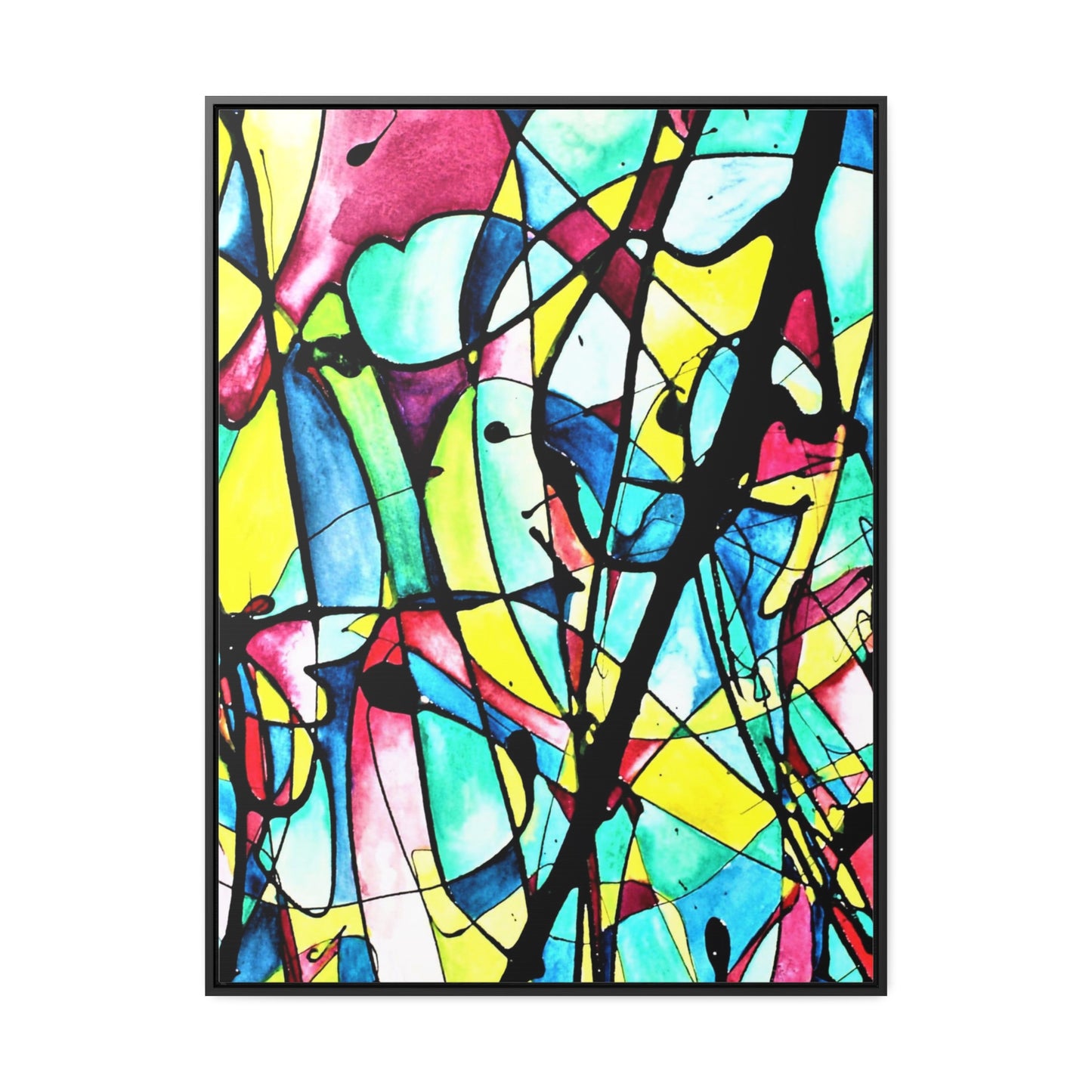 Alien Lady Gallery Canvas Wraps, Vertical Frame