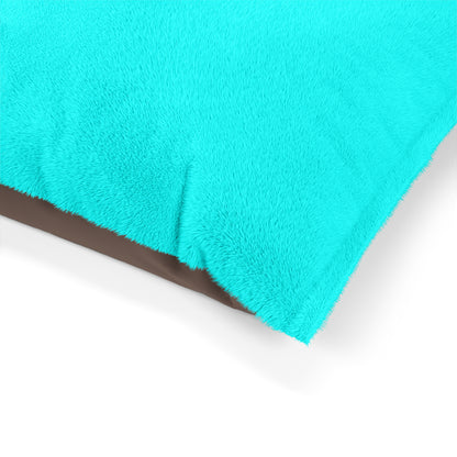 Aqua Blue Pet Bed