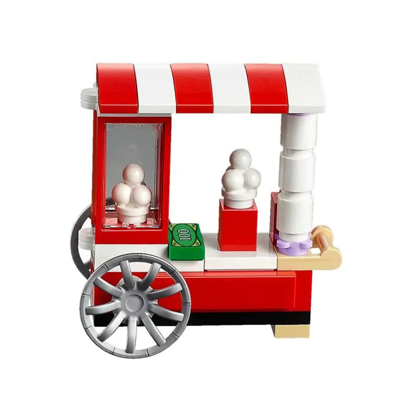 Amusement Park Large Roller Coaster Building Blocks - Kia Day Design